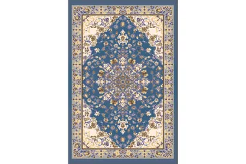Homefesto Tæppe 160x230 cm - Flerfarvet/Velour - Tekstiler - Tæpper - Orientalske tæpper