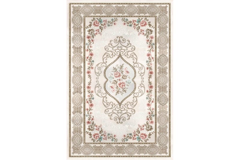 Homefesto Tæppe 160x230 cm, Flerfarvet/Velour