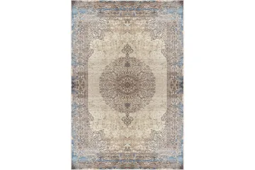 Homefesto Tæppe 160x230 cm - Flerfarvet/Velour - Tekstiler - Tæpper - Orientalske tæpper