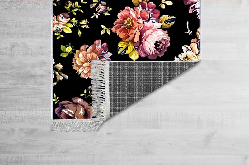 Homefesto Tæppe 160x230 cm, Flerfarvet/Velour