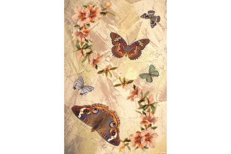 Homefesto Tæppe 160x230 cm - Flerfarvet/Velour - Tekstiler - Tæpper - Orientalske tæpper