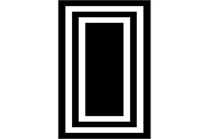 Homefesto Tæppe 160x230 cm - Flerfarvet/Velour - Tekstiler - Tæpper - Orientalske tæpper