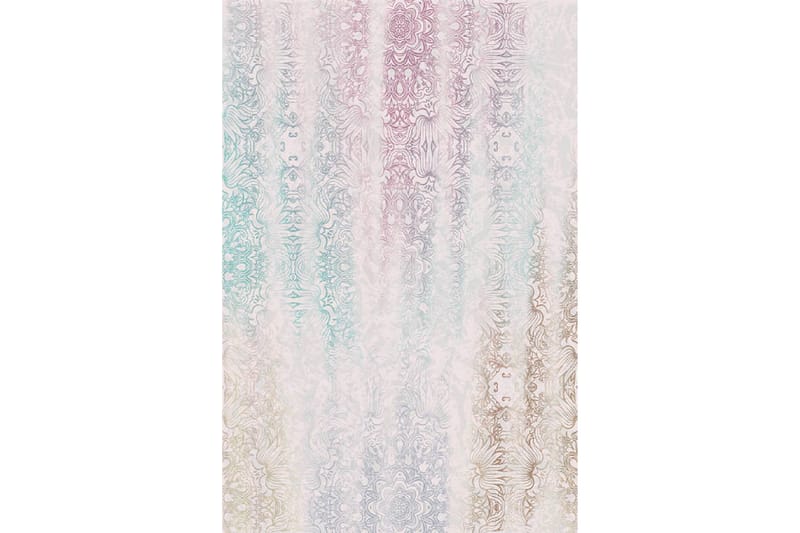 Homefesto Tæppe 160x230 cm - Flerfarvet/Velour - Tekstiler - Tæpper - Orientalske tæpper