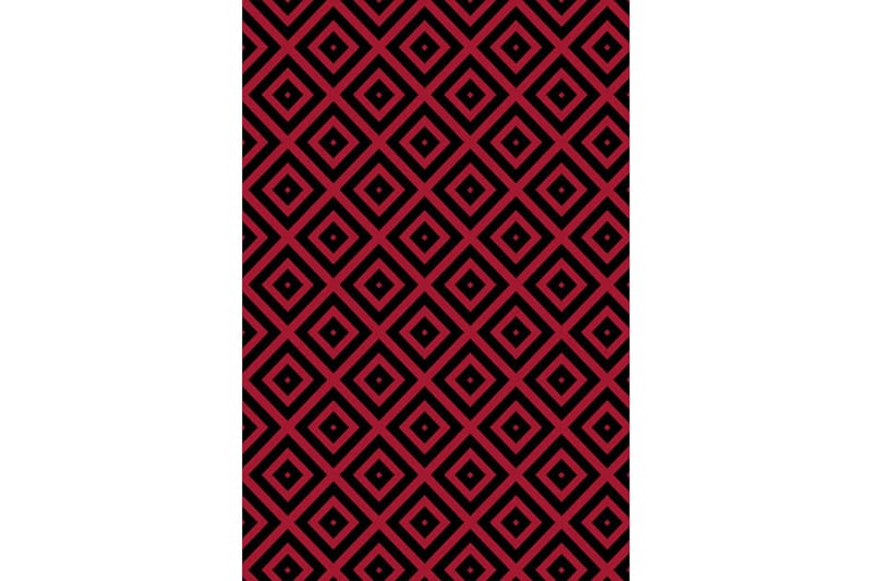 Homefesto Tæppe 160x230 cm - Flerfarvet/Velour - Tekstiler - Tæpper - Orientalske tæpper