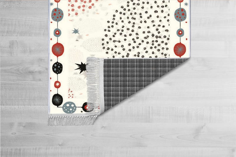 Homefesto Tæppe 160x230 cm - Flerfarvet/Velour - Tekstiler - Tæpper - Orientalske tæpper