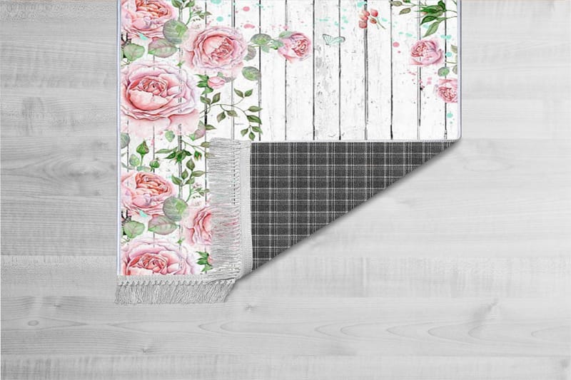 Homefesto Tæppe 160x230 cm - Flerfarvet/Velour - Tekstiler - Tæpper - Orientalske tæpper