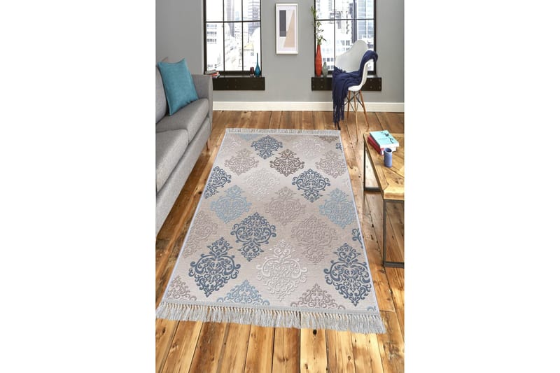 Homefesto Tæppe 160x230 cm, Flerfarvet/Velour