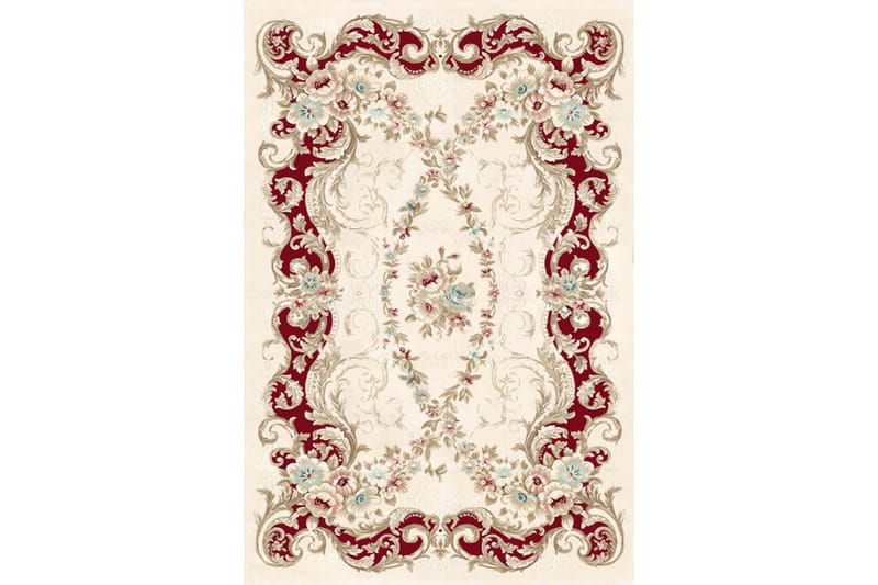 Homefesto Tæppe 160x230 cm - Flerfarvet/Velour - Tekstiler - Tæpper - Orientalske tæpper