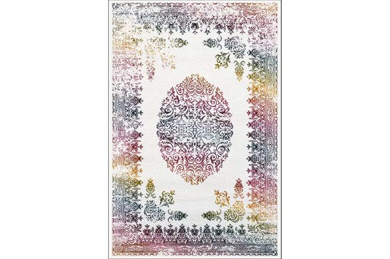 Homefesto Tæppe 160x230 cm, Flerfarvet/Velour