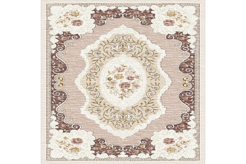 Homefesto Tæppe 160x230 cm - Multifarvet - Tekstiler - Tæpper - Orientalske tæpper