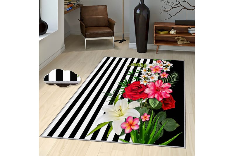 Homefesto Tæppe 160x230 cm - Multifarvet - Tekstiler - Tæpper - Orientalske tæpper