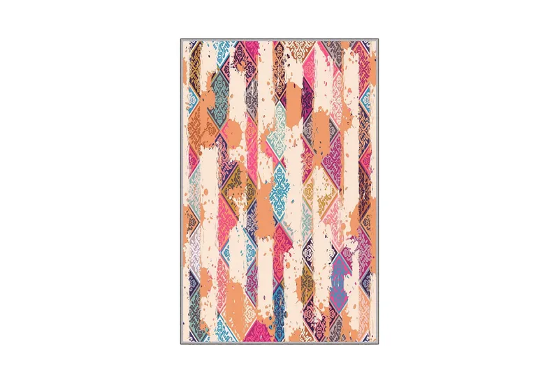 Homefesto Tæppe 160x230 cm - Multifarvet - Tekstiler - Tæpper - Orientalske tæpper