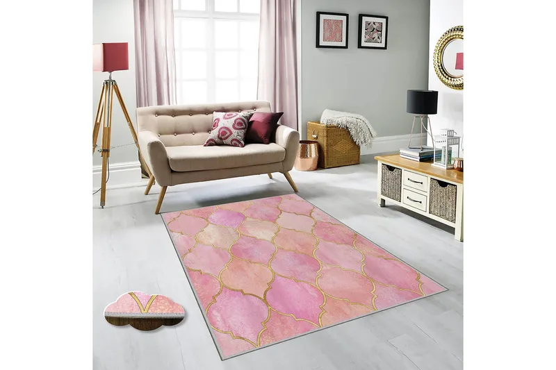 Homefesto Tæppe 160x230 cm, Multifarvet