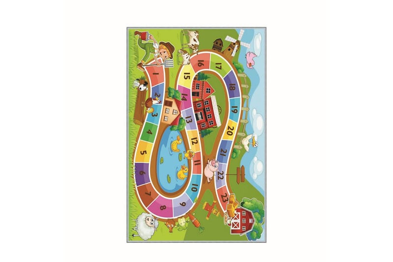 Homefesto Tæppe 160x230 cm - Multifarvet - Tekstiler - Tæpper - Orientalske tæpper