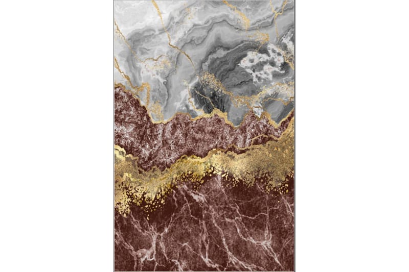 Homefesto Tæppe 160x230 cm, Multifarvet/Fløjl