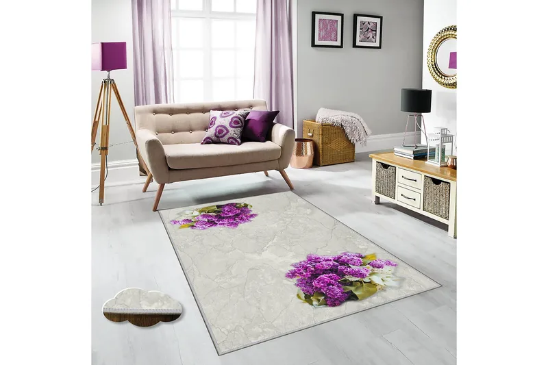 Homefesto Tæppe 180x280 cm, Flerfarvet