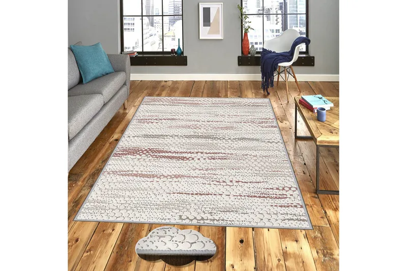 Homefesto Tæppe 180x280 cm - Flerfarvet - Tekstiler - Tæpper - Orientalske tæpper