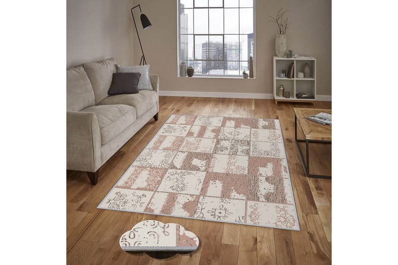 Homefesto Tæppe 180x280 cm - Flerfarvet - Tekstiler - Tæpper - Orientalske tæpper