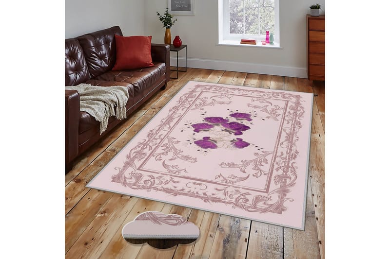 Homefesto Tæppe 180x280 cm - Flerfarvet - Tekstiler - Tæpper - Orientalske tæpper