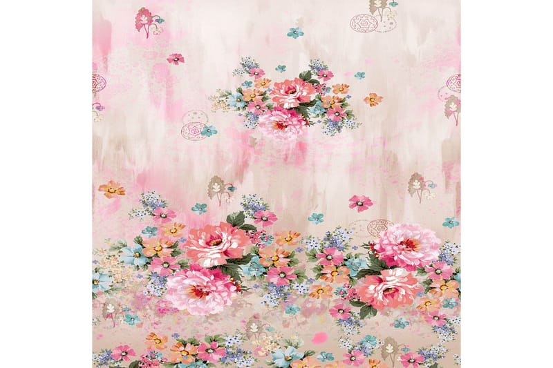 Homefesto Tæppe 180x280 cm - Flerfarvet - Tekstiler - Tæpper - Orientalske tæpper