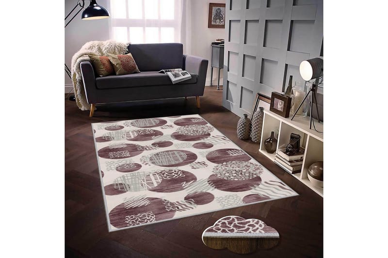 Homefesto Tæppe 180x280 cm - Flerfarvet - Tekstiler - Tæpper - Orientalske tæpper