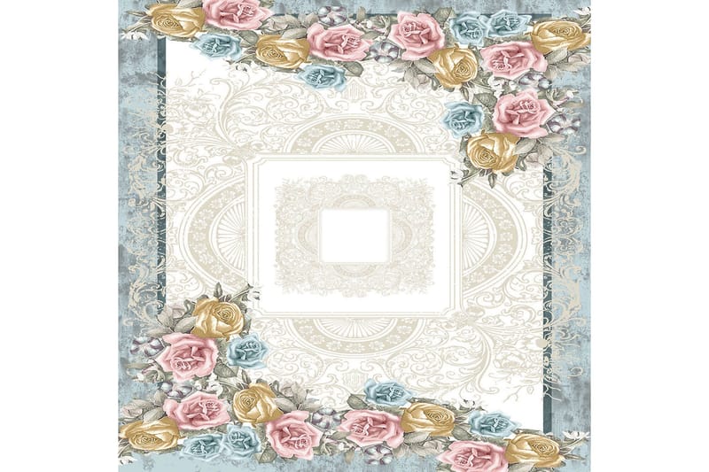 Homefesto Tæppe 180x280 cm - Flerfarvet - Tekstiler - Tæpper - Orientalske tæpper