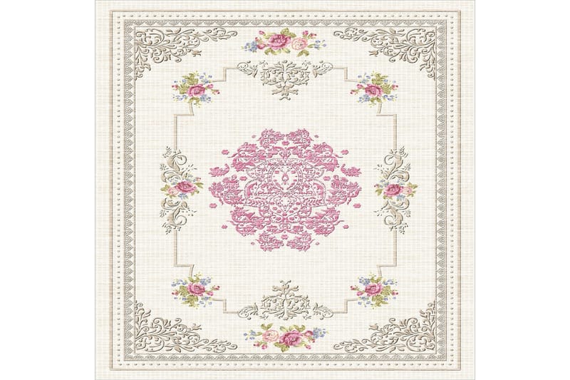 Homefesto Tæppe 180x280 cm - Flerfarvet - Tekstiler - Tæpper - Orientalske tæpper