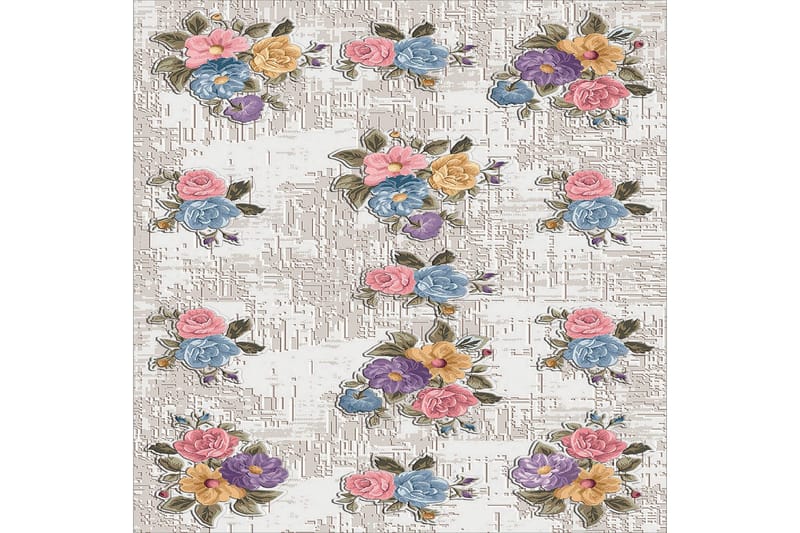 Homefesto Tæppe 180x280 cm, Flerfarvet