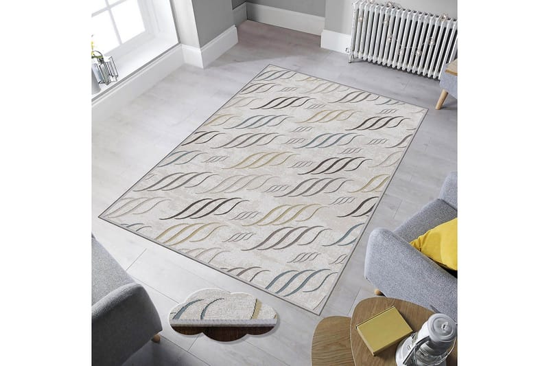 Homefesto Tæppe 180x280 cm - Flerfarvet - Tekstiler - Tæpper - Orientalske tæpper