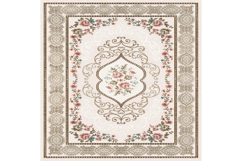 Homefesto Tæppe 180x280 cm - Flerfarvet - Tekstiler - Tæpper - Orientalske tæpper