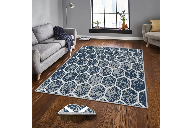 Homefesto Tæppe 180x280 cm - Flerfarvet - Tekstiler - Tæpper - Orientalske tæpper