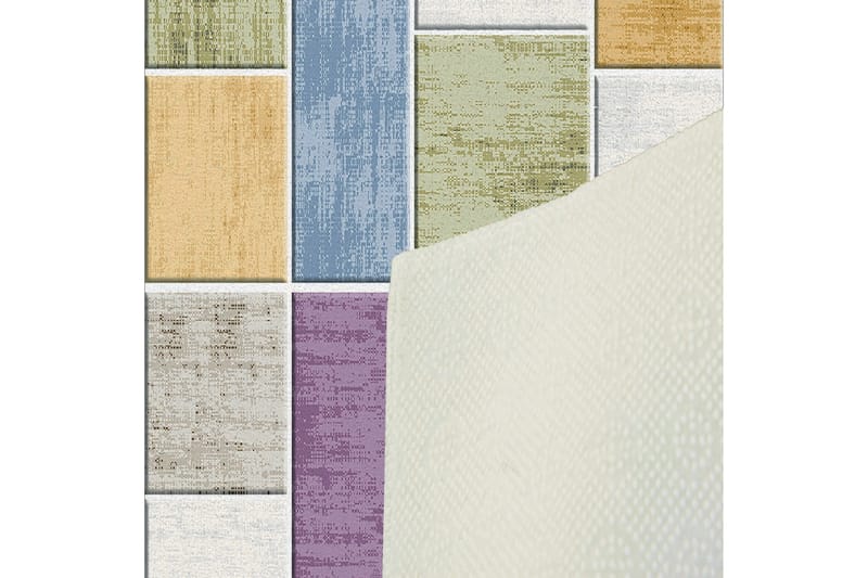 Homefesto Tæppe 180x280 cm - Flerfarvet - Tekstiler - Tæpper - Orientalske tæpper