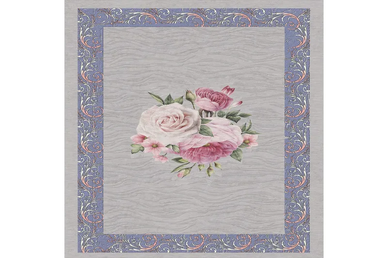 Homefesto Tæppe 180x280 cm - Flerfarvet - Tekstiler - Tæpper - Orientalske tæpper