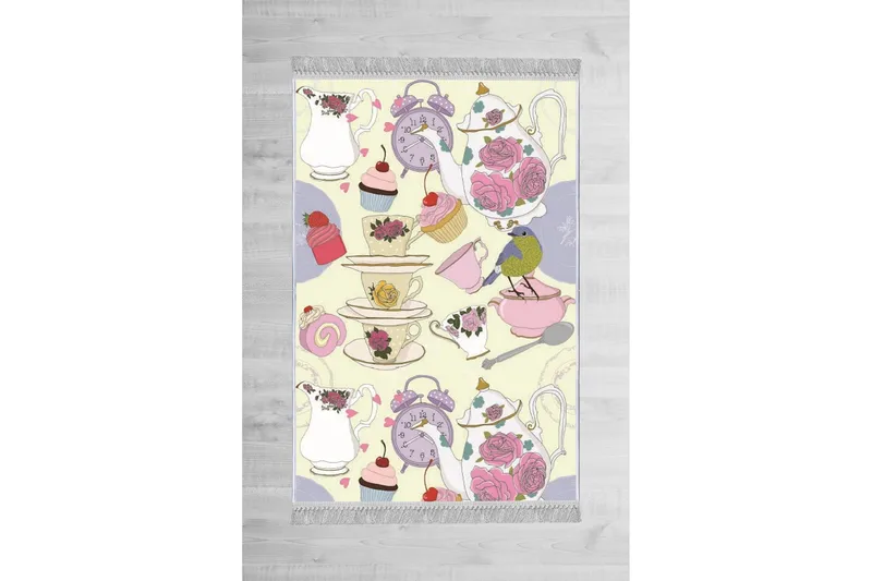 Homefesto Tæppe 180x280 cm, Flerfarvet/Velour