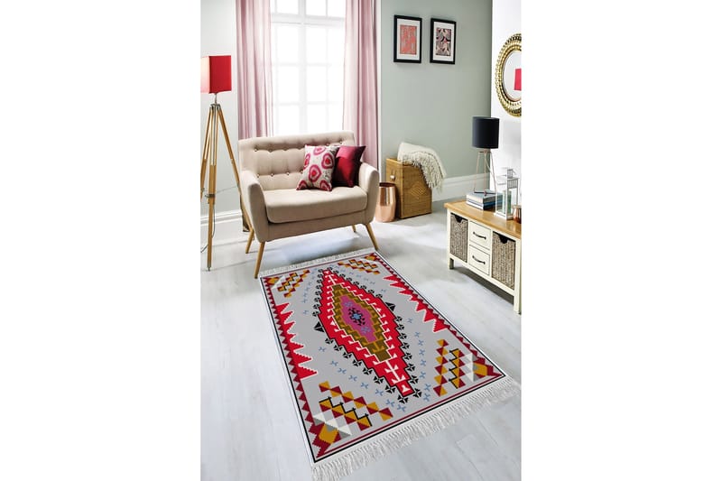 Homefesto Tæppe 180x280 cm, Flerfarvet/Velour