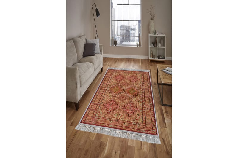Homefesto Tæppe 180x280 cm - Flerfarvet/Velour - Tekstiler - Tæpper - Orientalske tæpper