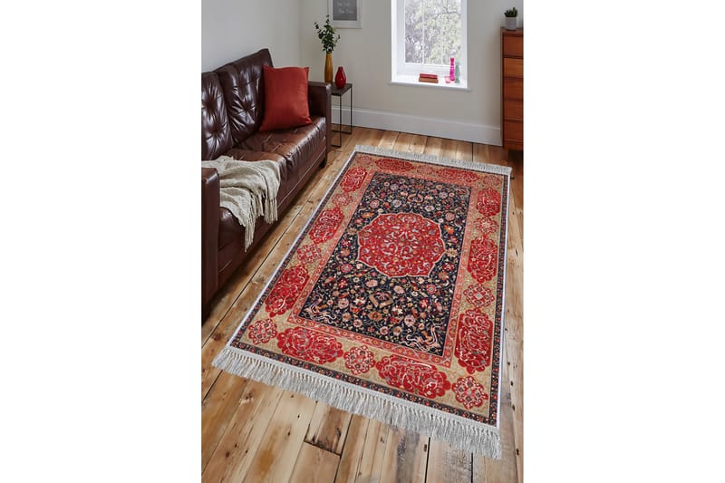 Homefesto Tæppe 180x280 cm - Flerfarvet/Velour - Tekstiler - Tæpper - Orientalske tæpper