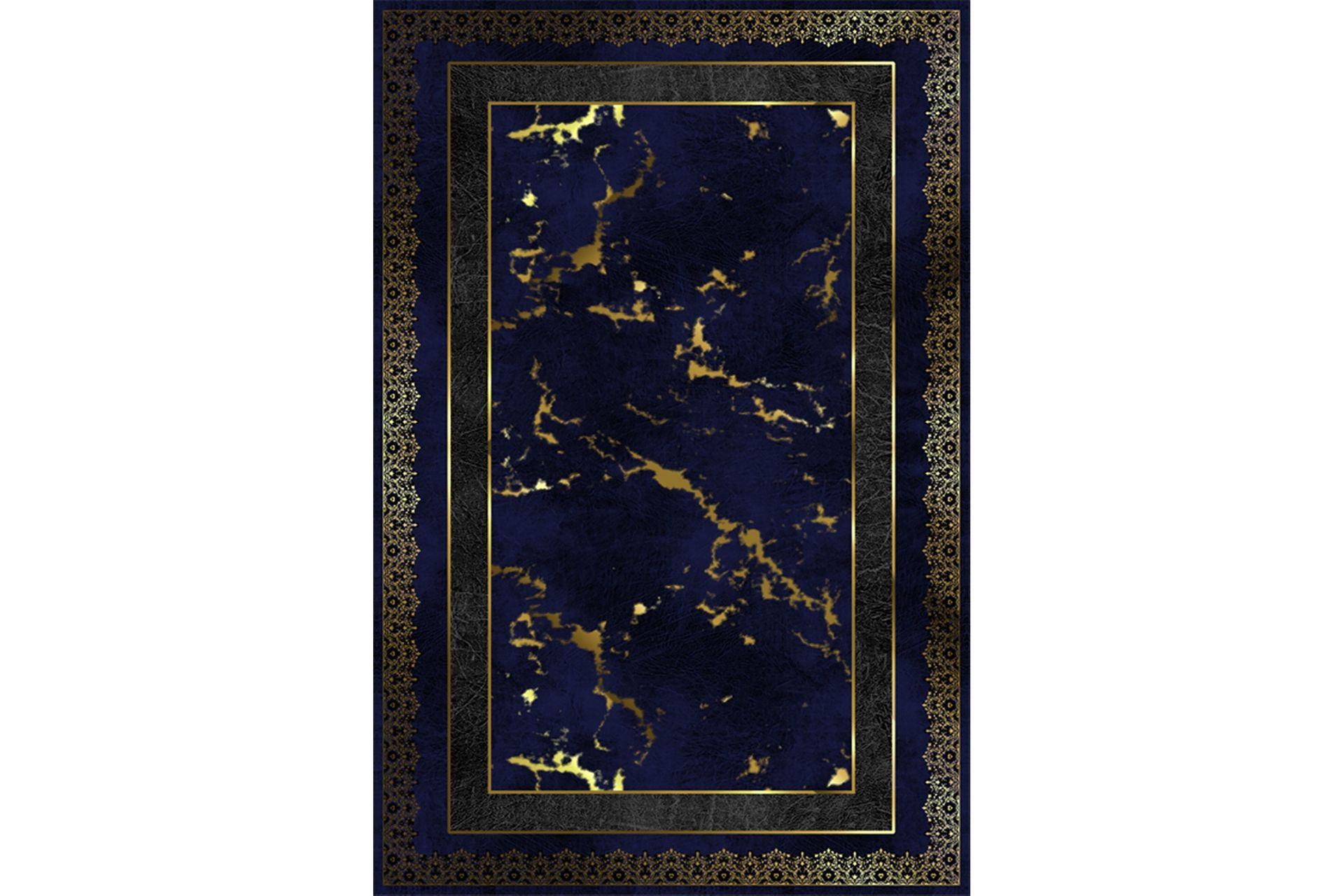 Homefesto Tæppe 180x280 cm - Flerfarvet/Velour - Tekstiler - Tæpper - Orientalske tæpper