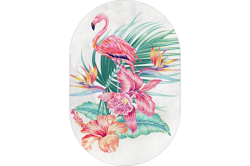 Homefesto Tæppe 180x280 cm - Flerfarvet/Velour - Tekstiler - Tæpper - Orientalske tæpper