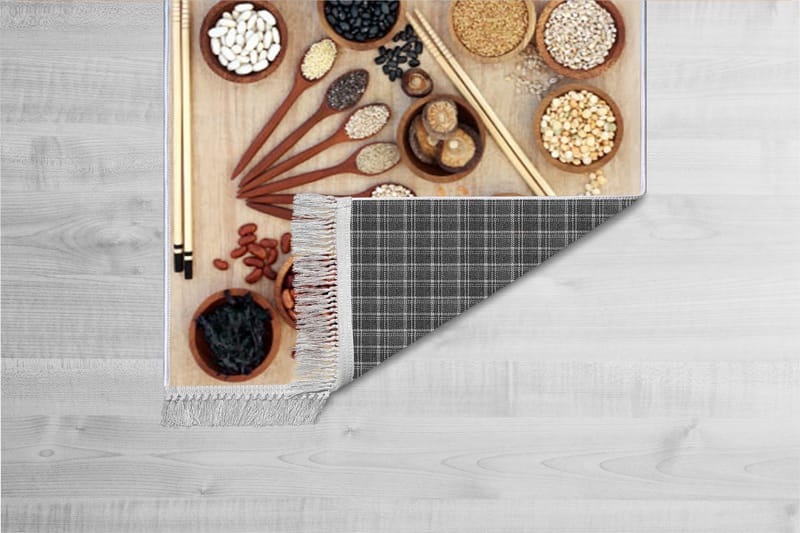 Homefesto Tæppe 180x280 cm - Flerfarvet/Velour - Tekstiler - Tæpper - Orientalske tæpper