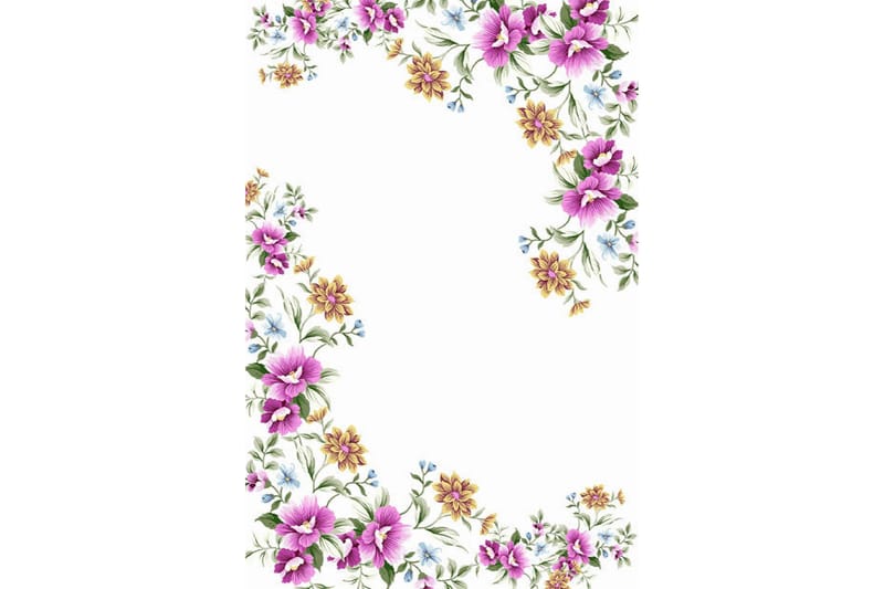 Homefesto Tæppe 180x280 cm, Multifarvet/Fløjl