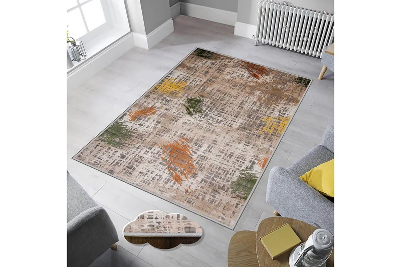 Homefesto Tæppe 80x120 cm, Flerfarvet