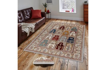 Homefesto Tæppe 80x120 cm - Flerfarvet - Tekstiler - Tæpper - Orientalske tæpper