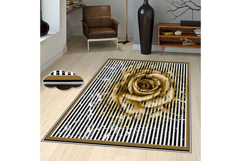 Homefesto Tæppe 80x120 cm - Flerfarvet - Tekstiler - Tæpper - Orientalske tæpper