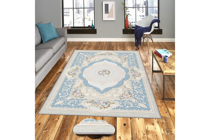 Homefesto Tæppe 80x120 cm - Flerfarvet - Tekstiler - Tæpper - Orientalske tæpper
