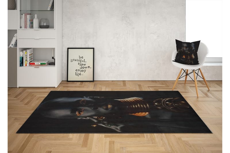 Homefesto Tæppe 80x120 cm - Flerfarvet - Tekstiler - Tæpper - Orientalske tæpper