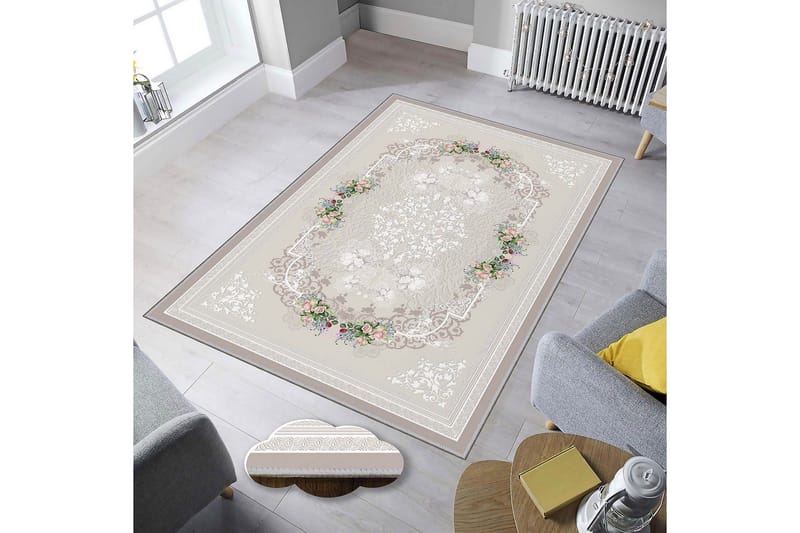 Homefesto Tæppe 80x120 cm - Flerfarvet - Tekstiler - Tæpper - Orientalske tæpper