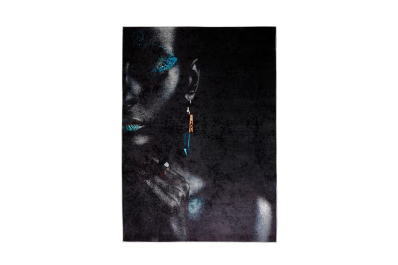 Homefesto Tæppe 80x120 cm - Flerfarvet - Tekstiler - Tæpper - Orientalske tæpper