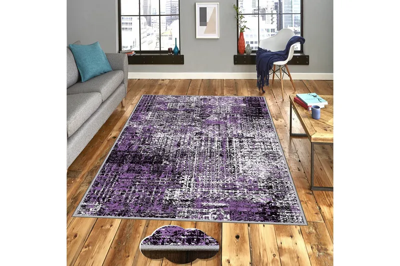 Homefesto Tæppe 80x120 cm, Flerfarvet