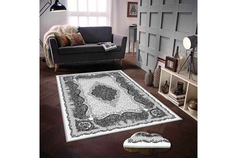 Homefesto Tæppe 80x120 cm - Flerfarvet - Tekstiler - Tæpper - Orientalske tæpper